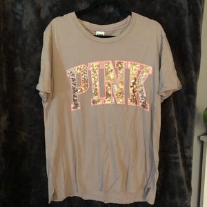 PINK Sequin T-Shirt
